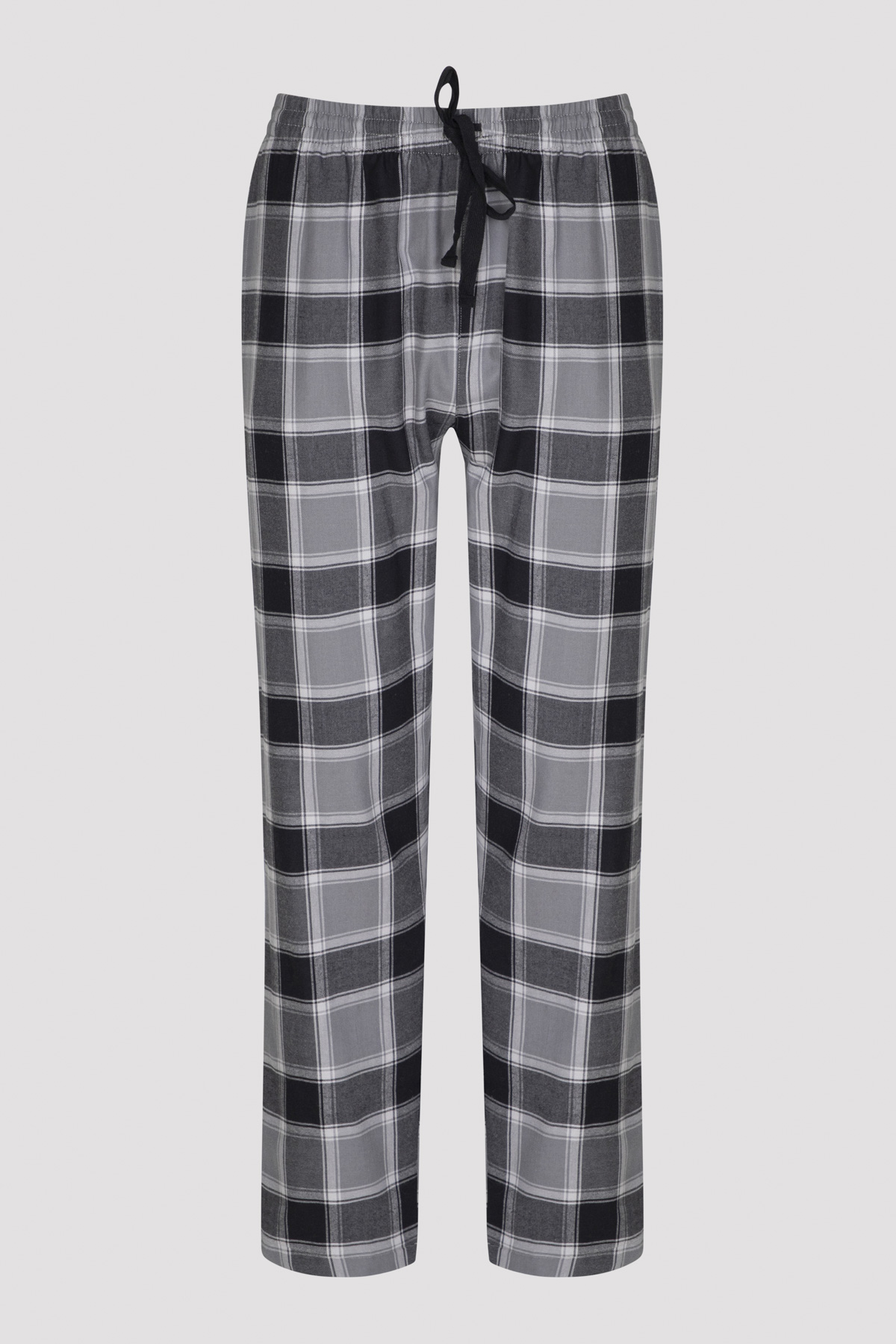 Penti Siyah-Gri Kareli Pantolon Pijama Takımı. 1 Penti Siyah-Gri Kareli Pantolon Pijama Takımı. 1
